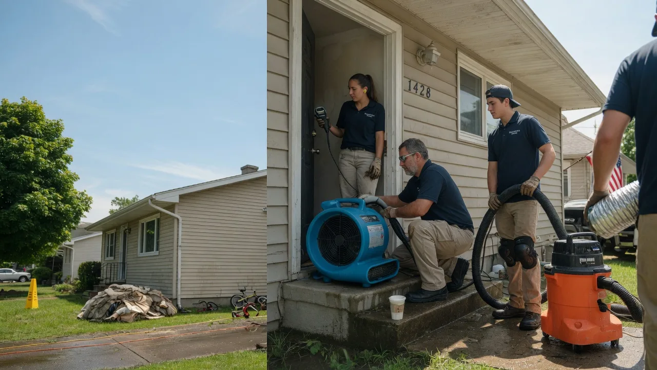 Water Damage Restoration in Bridgeton, IN near me